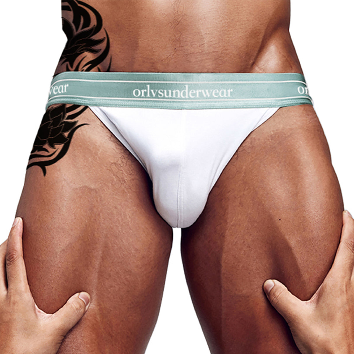 Orlus Austin Jockstrap White Mint