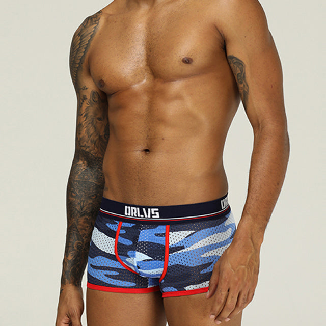Orlus Denver Trunk  Camo Blue