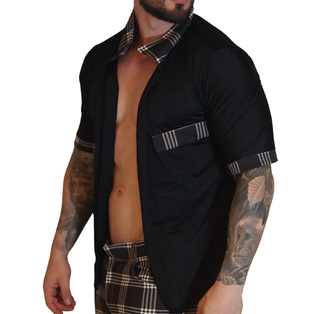 Gigo Oxford Shirt Black
