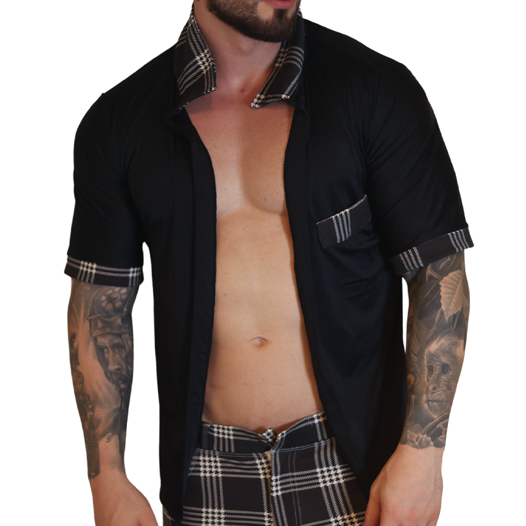 Gigo Oxford Shirt Black
