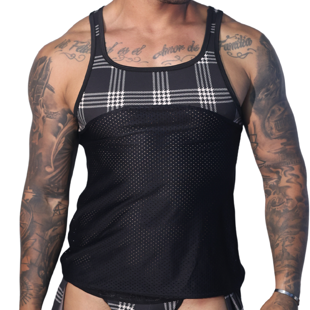 Gigo Oxford Tank Top Black