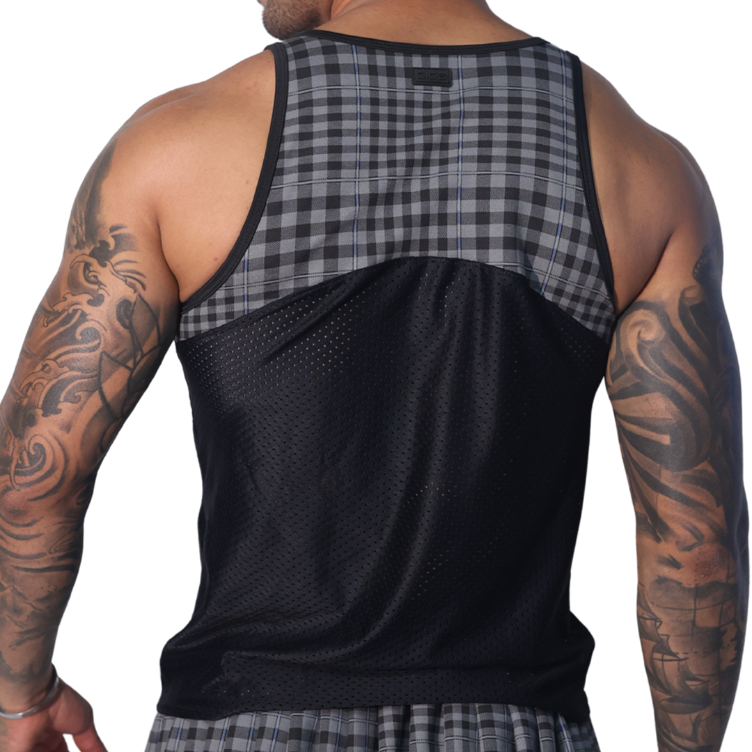 Gigo Oxford Tank Top Grey