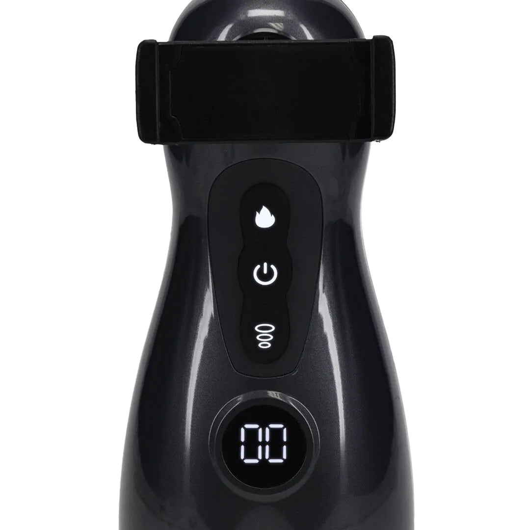 Pumped Virtuo Suction and Vibration Masturbator Pump with Phone Holder