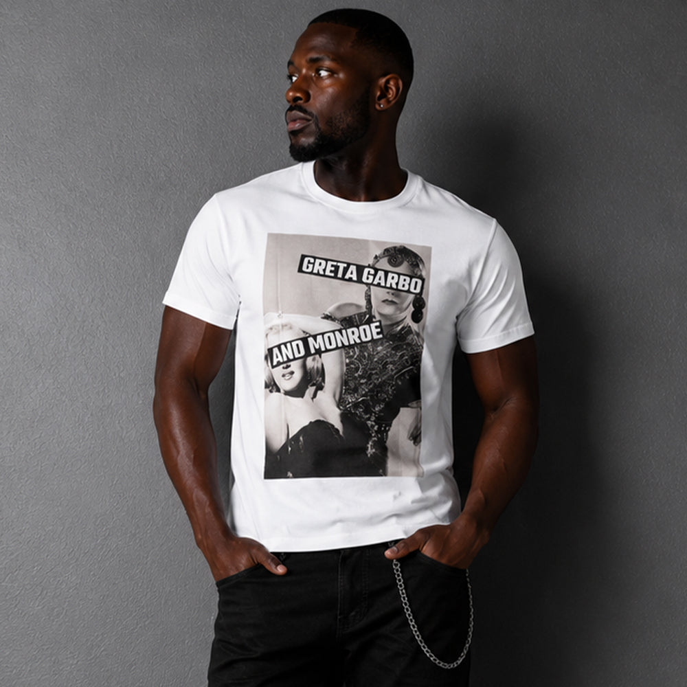 PWR T-Shirt MADONNA GARBO White