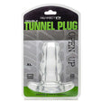 Perfect Fit Double Tunnel Plug XL Transparent