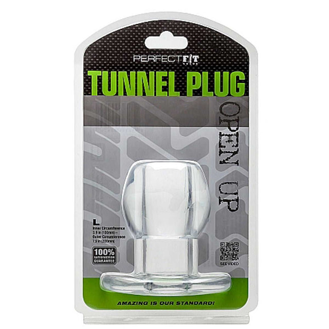 Perfect Fit Tunnel Plug Large Transparent