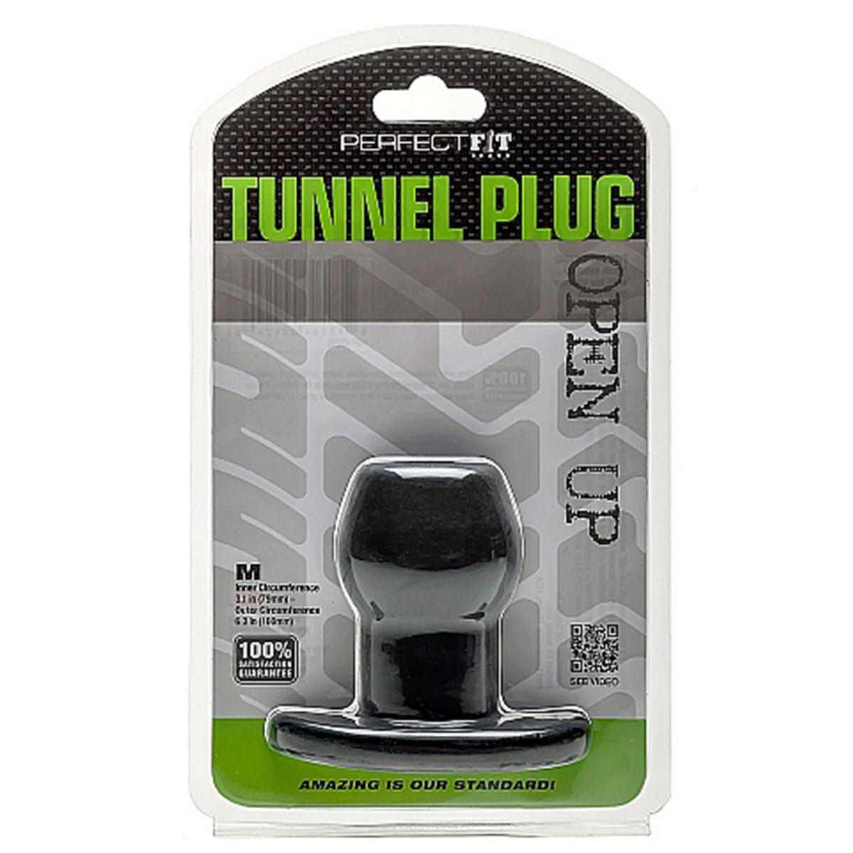 Perfect Fit Tunnel Plug Medium Black