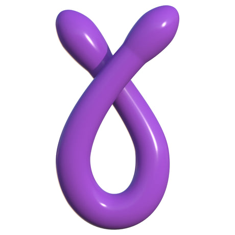 Pipedream Classix Double Whammy Double Ended Dildo 17.25 Inch Purple