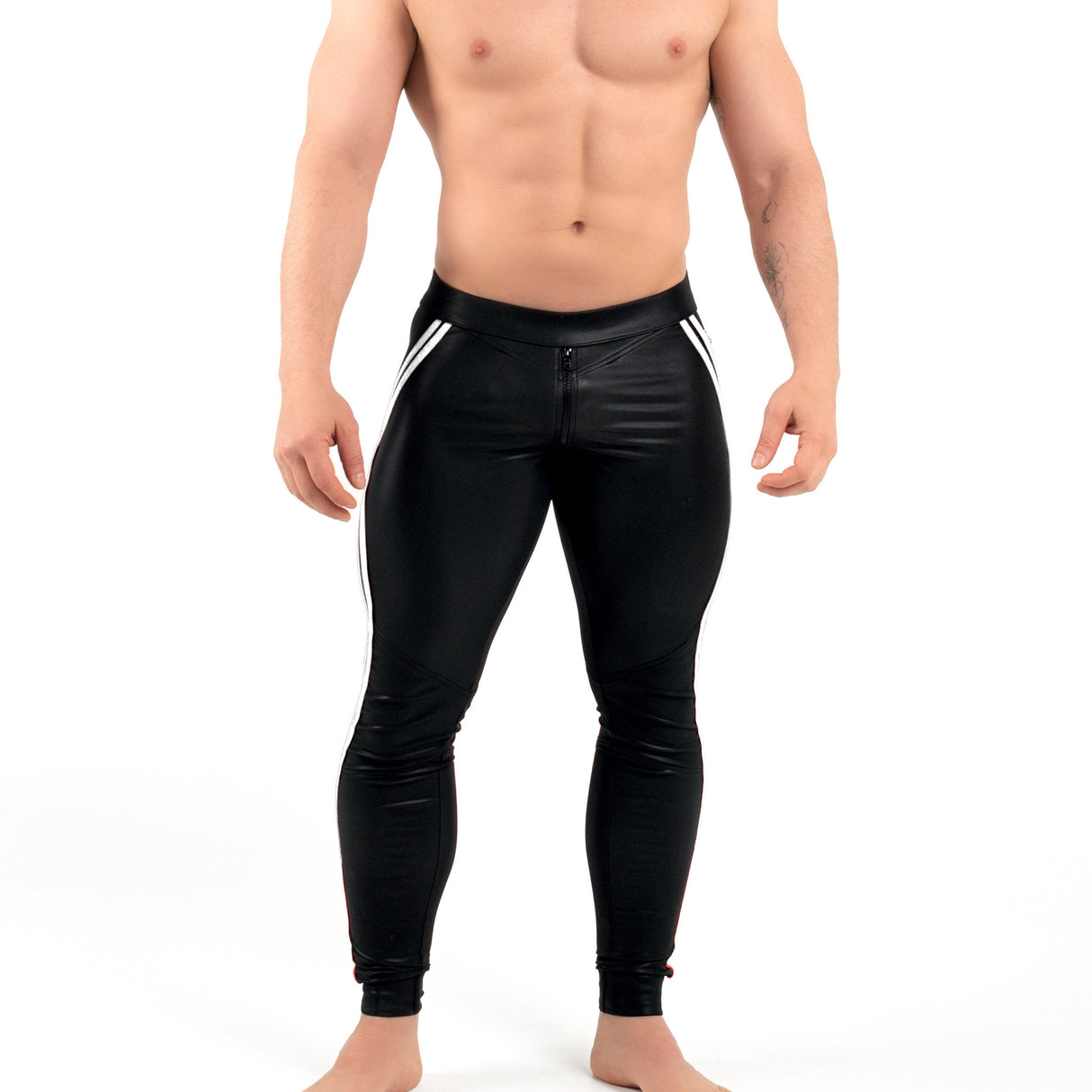 ROK Kinky Open Pants Black White