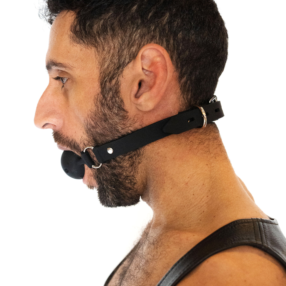 ruff GEAR Breathable Silicone Ball Gag Medium