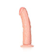 RealRock Curved Realistic Dildo 7 Inch Light