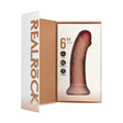 RealRock Curved Realistic Vibrating Dildo 6 Inch Light