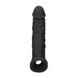 RealRock Lifelike Penis Sleeve 8 Inch Black