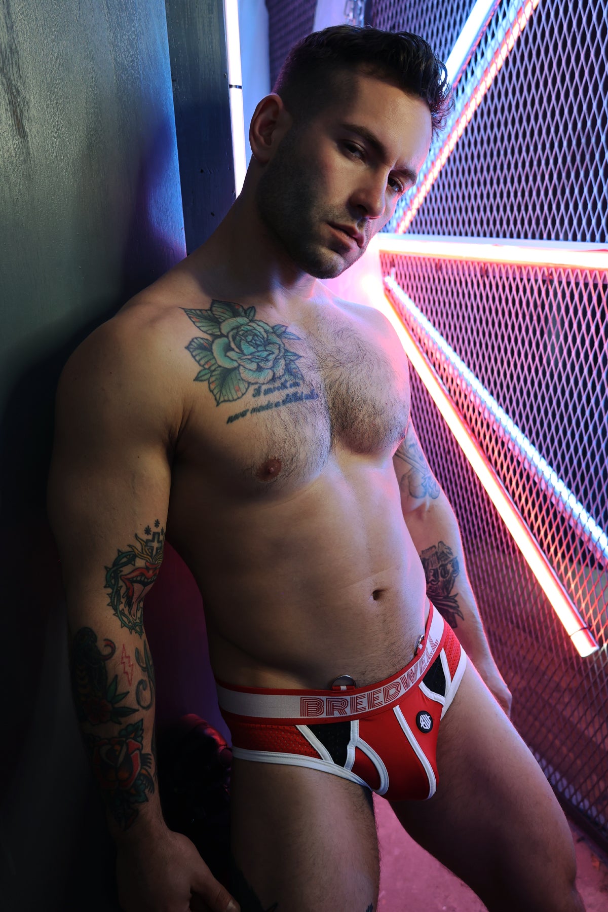 Breedwell Retro Remix Briefs Red