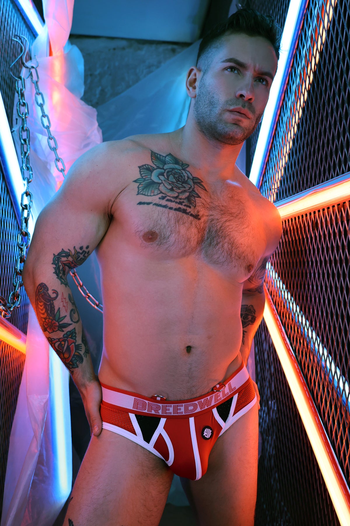 Breedwell Retro Remix Briefs Red