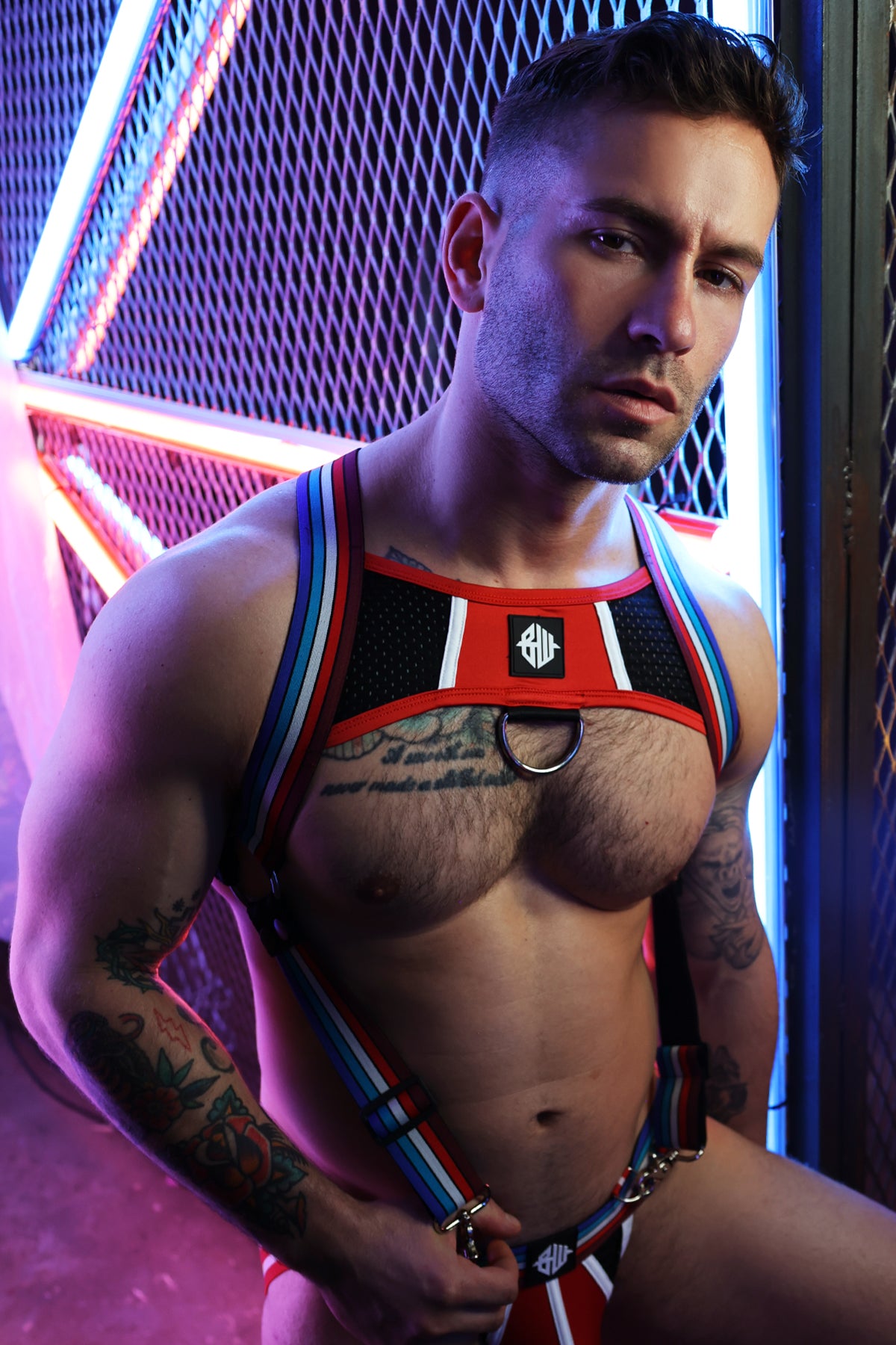 Breedwell Retro Remix Harness Red