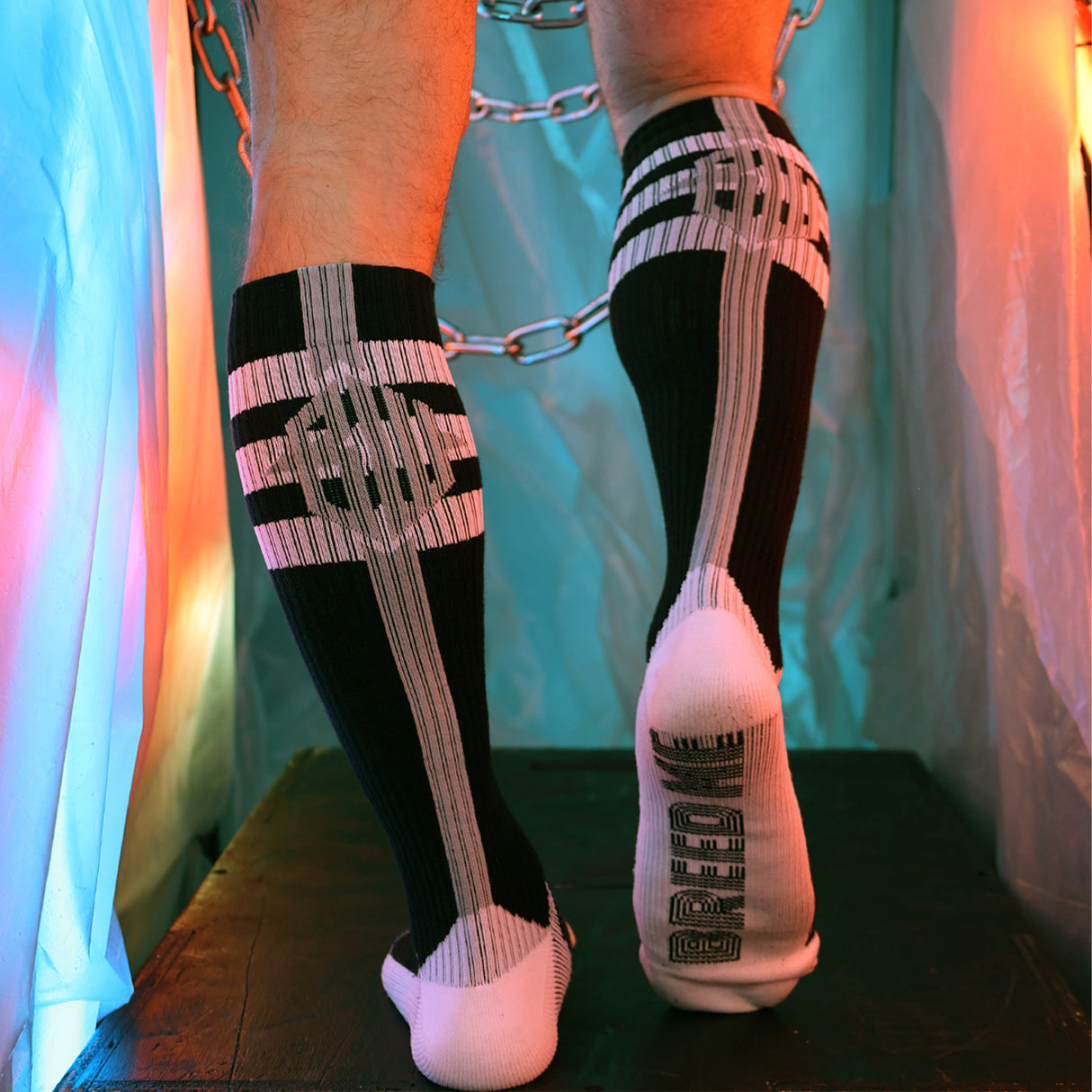 Breedwell Retro Remix Socks Black