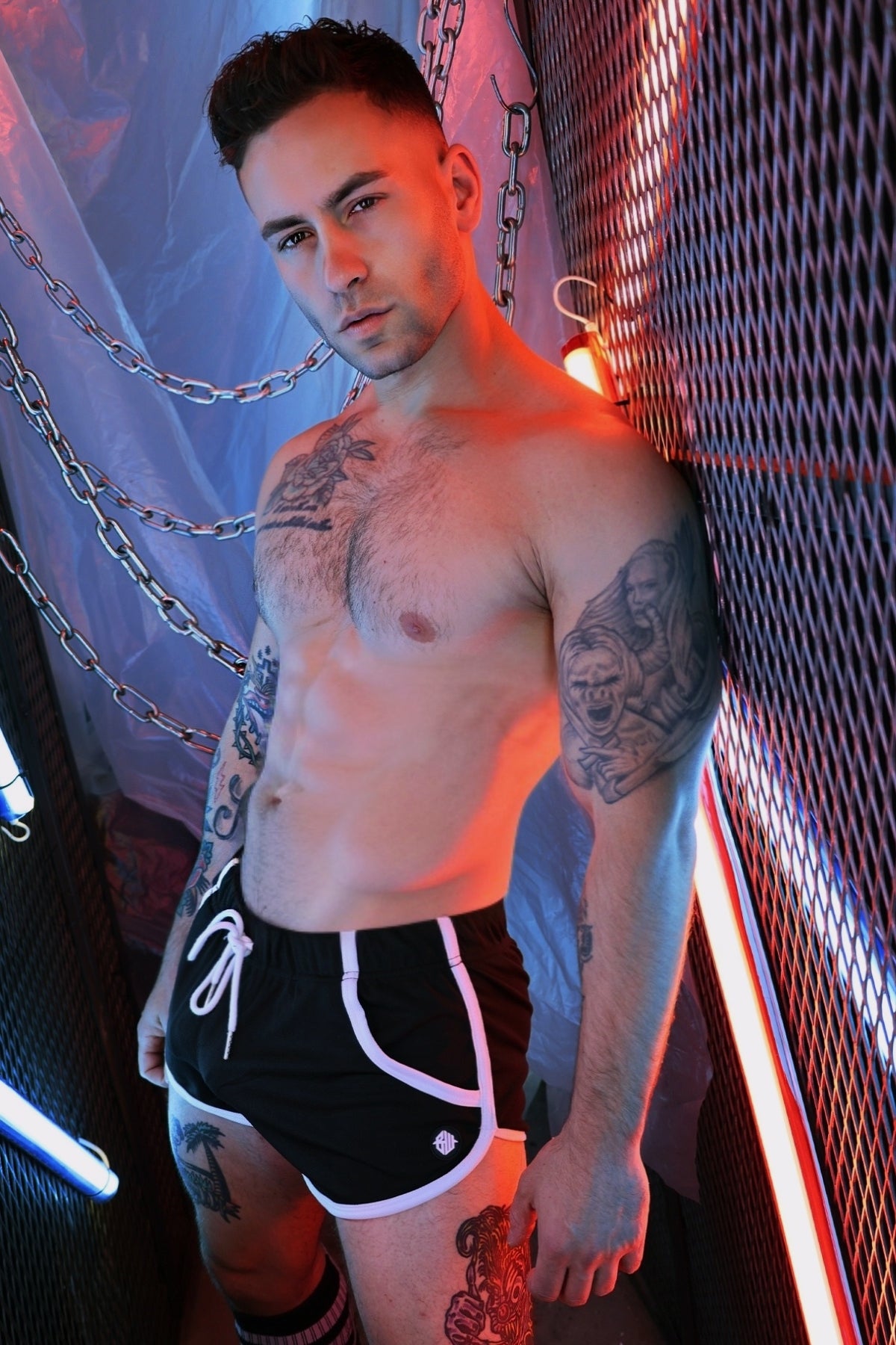 Breedwell Retro Remix Shorts Black