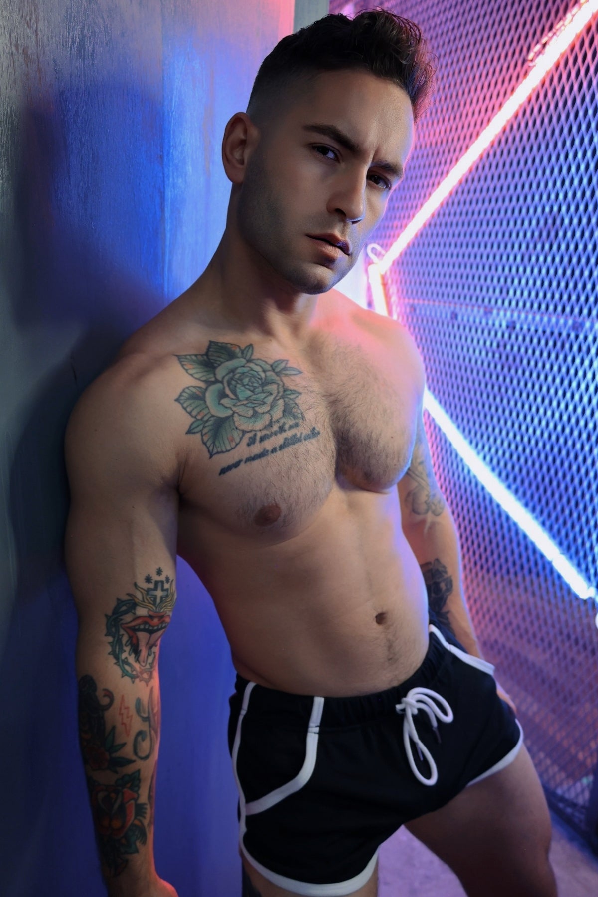 Breedwell Retro Remix Shorts Black