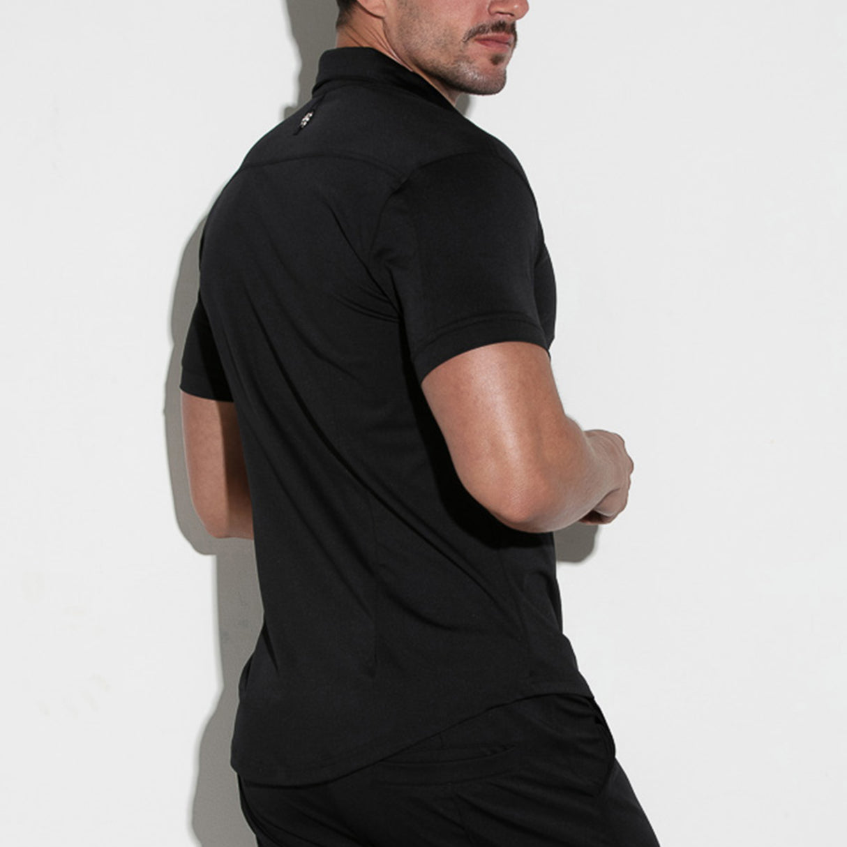 Code 22 Sleek Slim Shirt Black