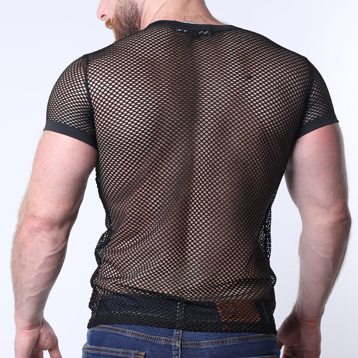 Timoteo Santorini Mesh T Shirt Black