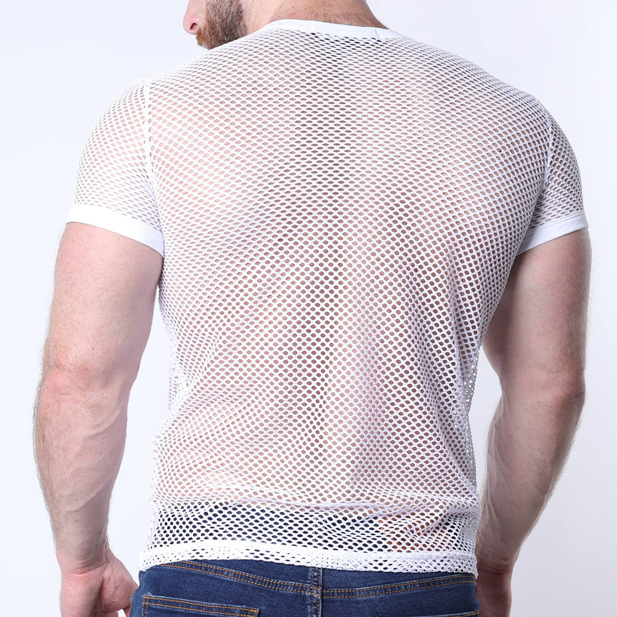 Timoteo Santorini Mesh T Shirt White