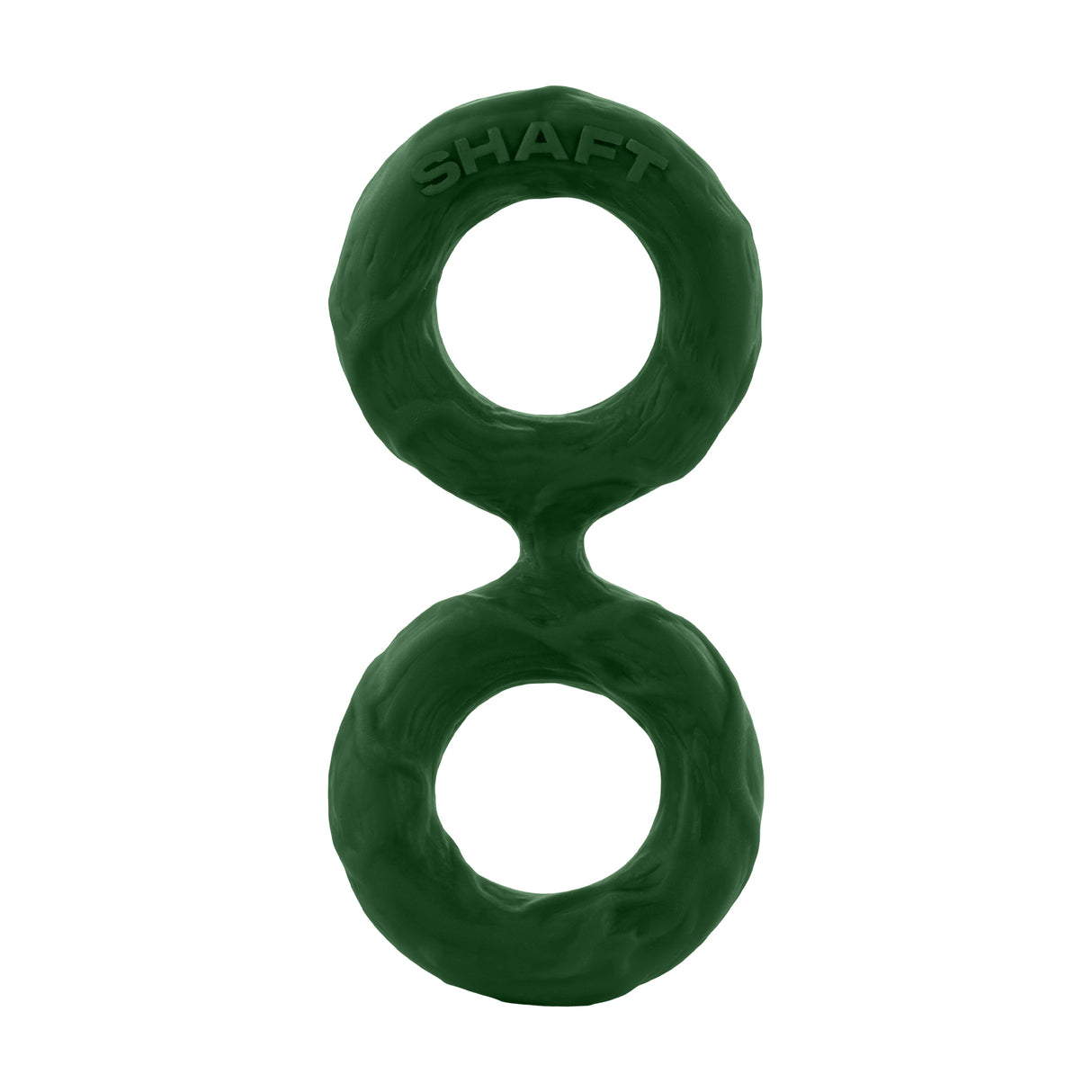 Shaft Double Cock Ring Model D Size 1 Small Green
