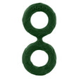 Shaft Double Cock Ring Model D Size 2 Medium Green