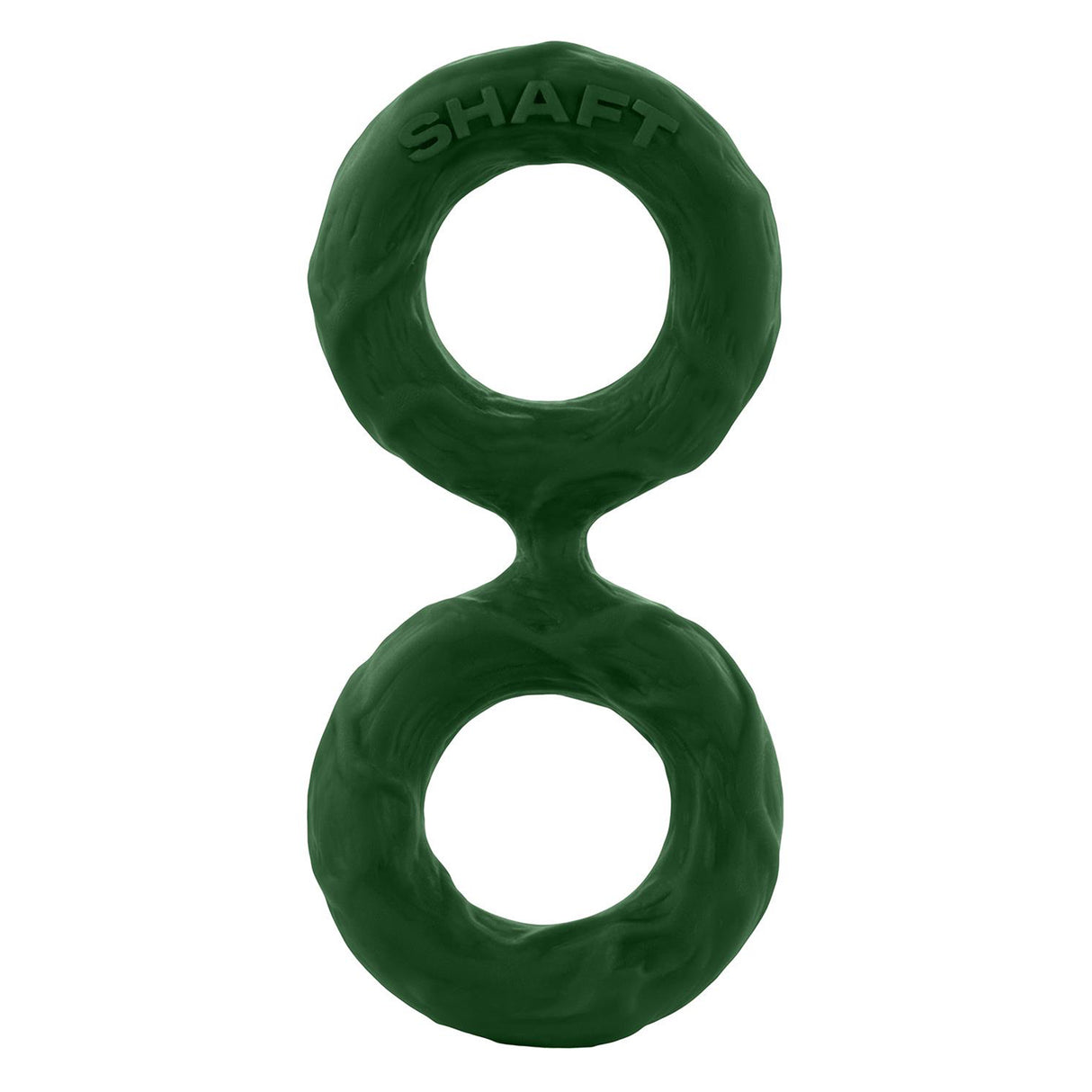Shaft Double Cock Ring Model D Size 3 Large Green