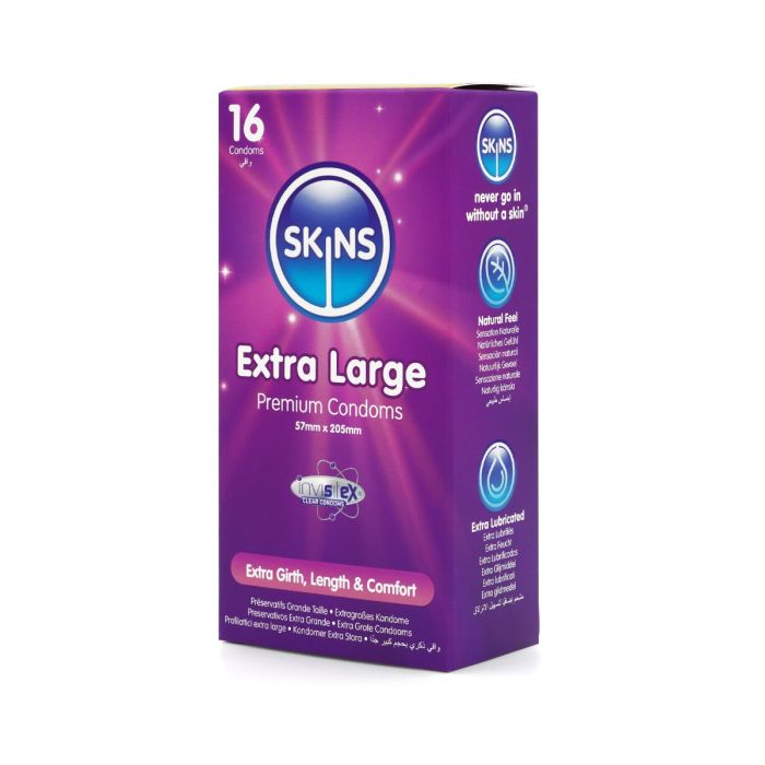 Skins Extra Large Condoms 16 Pack