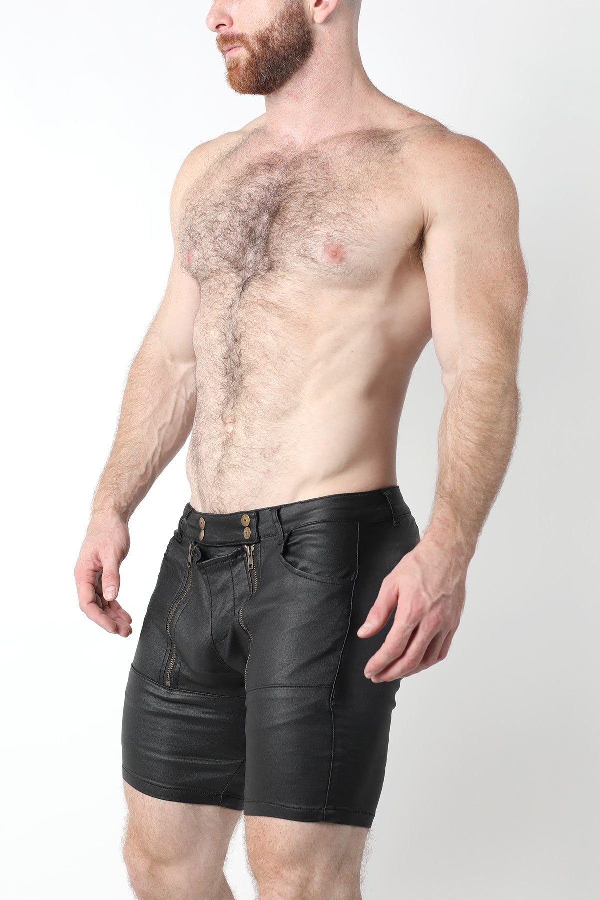 Cellblock 13 Slick Carpenter V2 Zipper Short Black
