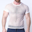 Timoteo Santorini Mesh T Shirt White