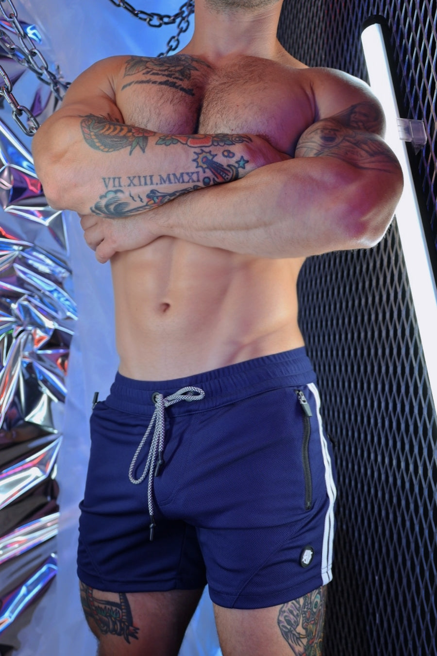 Breedwell Trade Trainer Shorts Navy