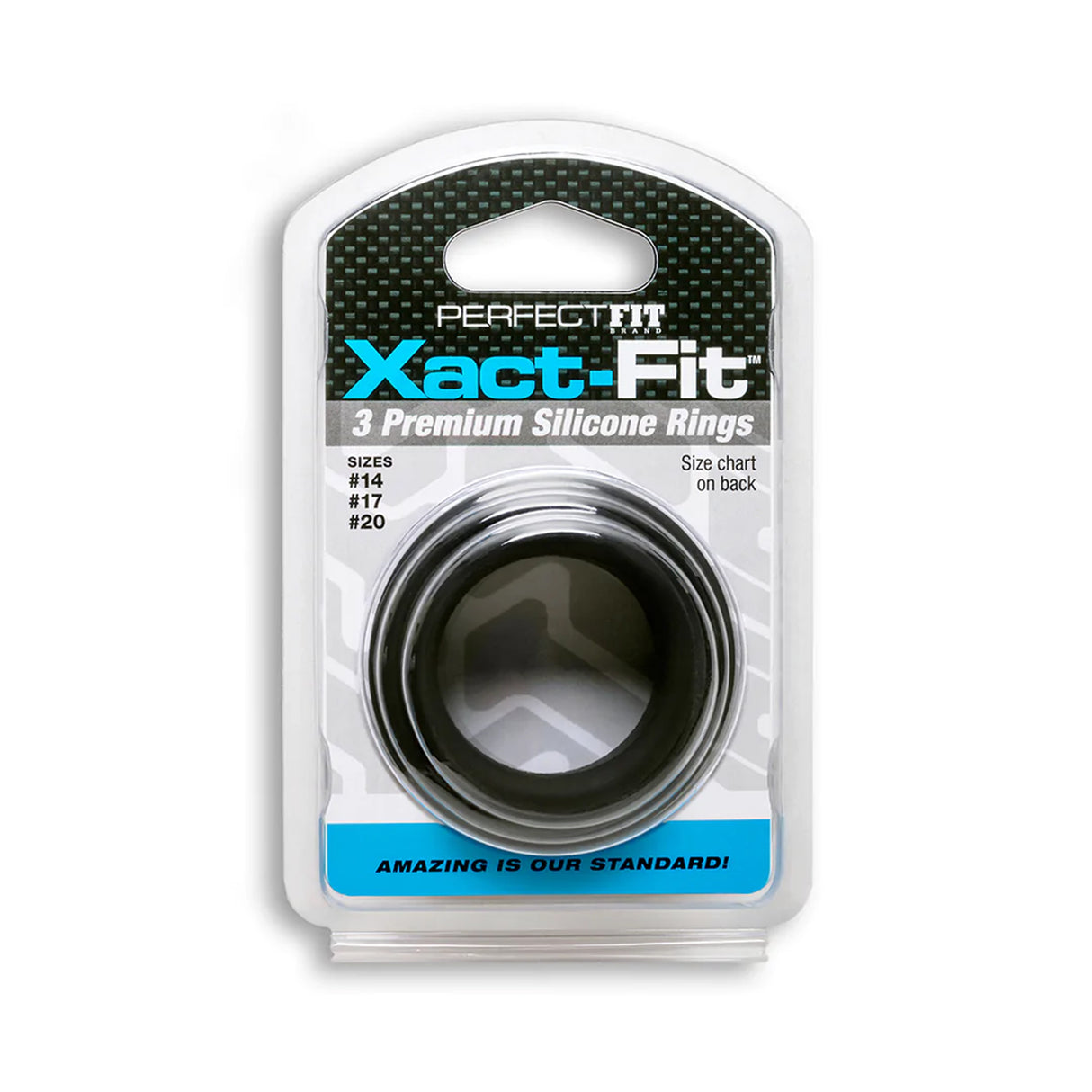 Perfect Fit Xact-Fit Cock Ring Set S/M/L
