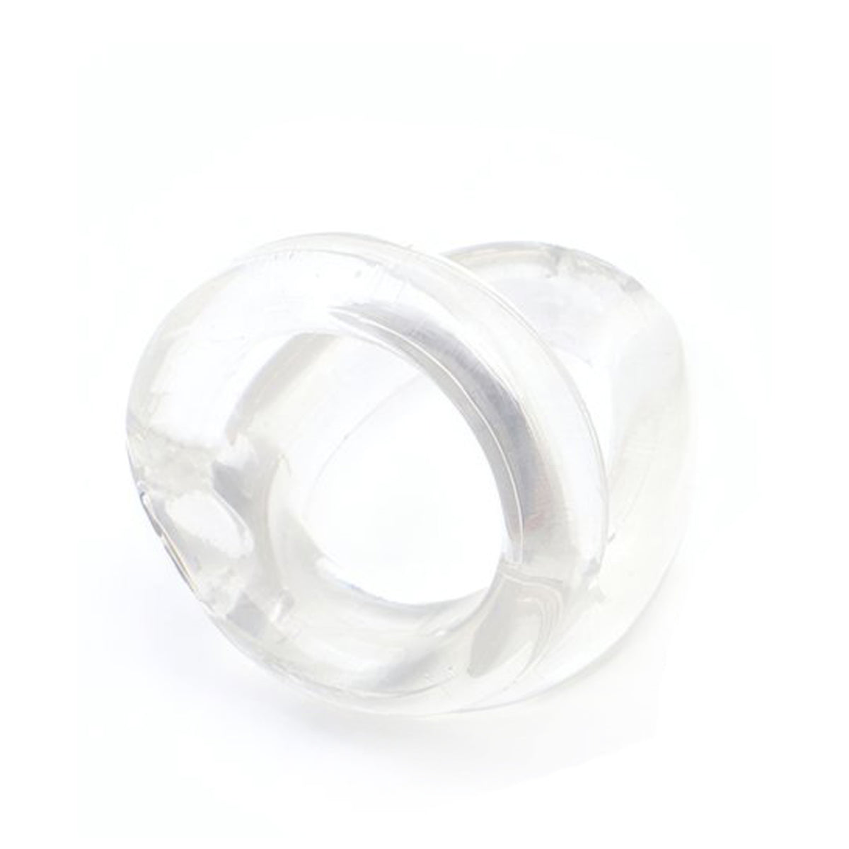 ruff GEAR Snug Tugger Cock and Ball Ring Clear