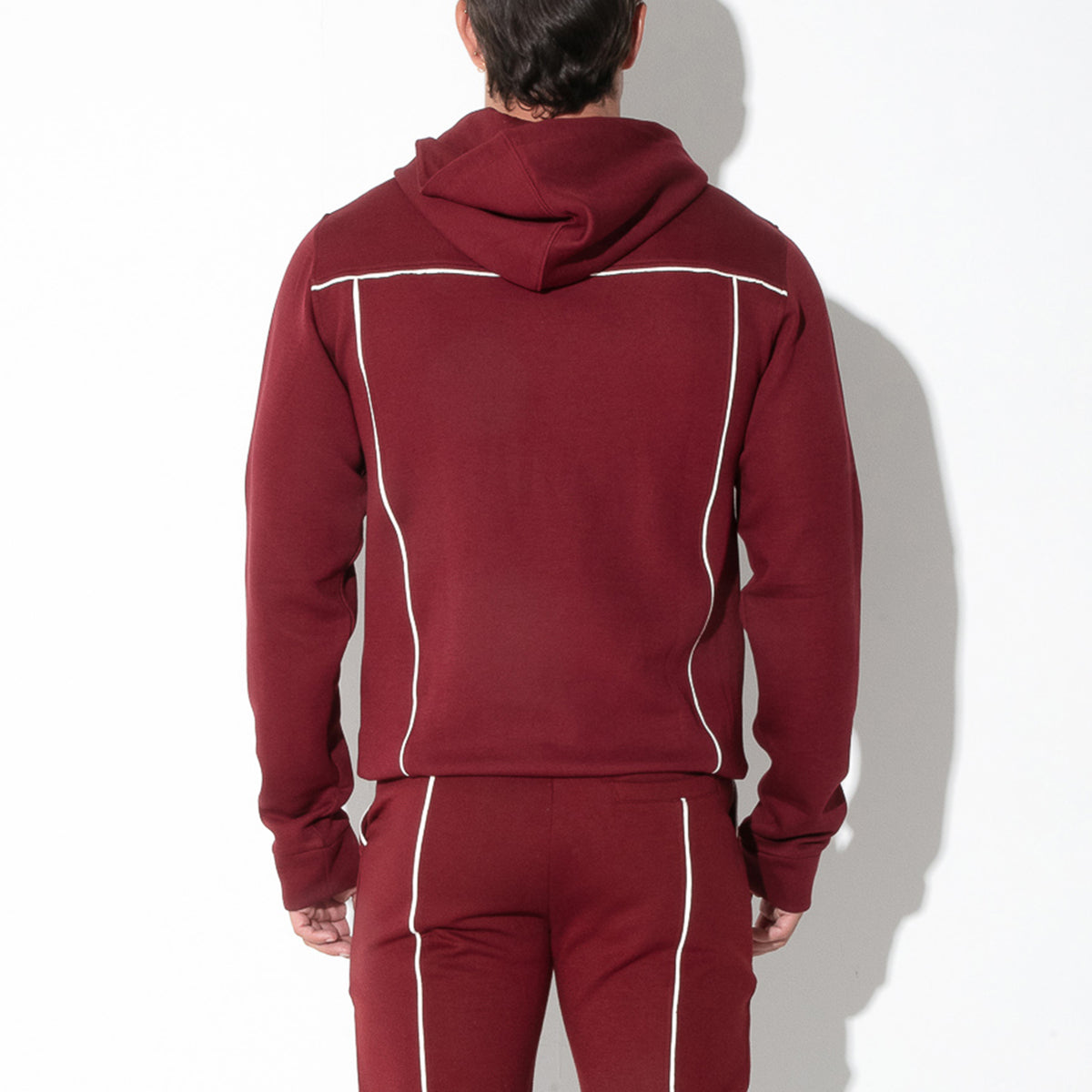 Code 22 Lounge Hoodie Maroon