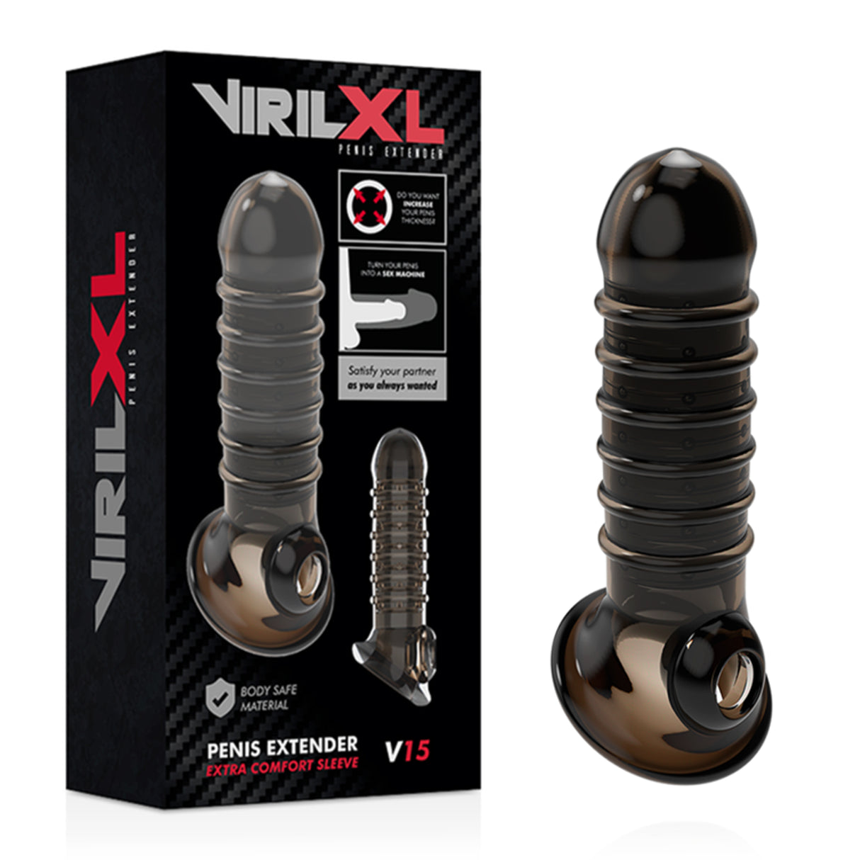 Virilxl V15 Penis Extender Black