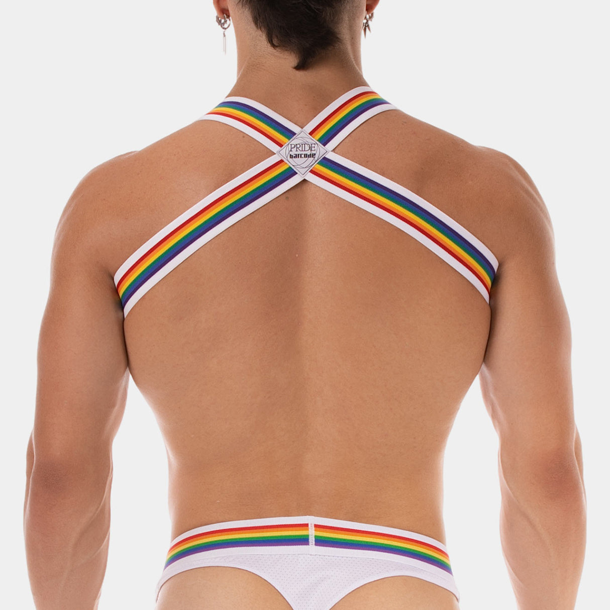 Barcode Berlin Pride Harness Ikem White