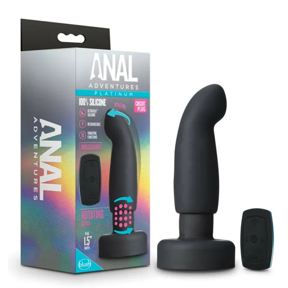 Anal Adventures Platinum Circuit Plug