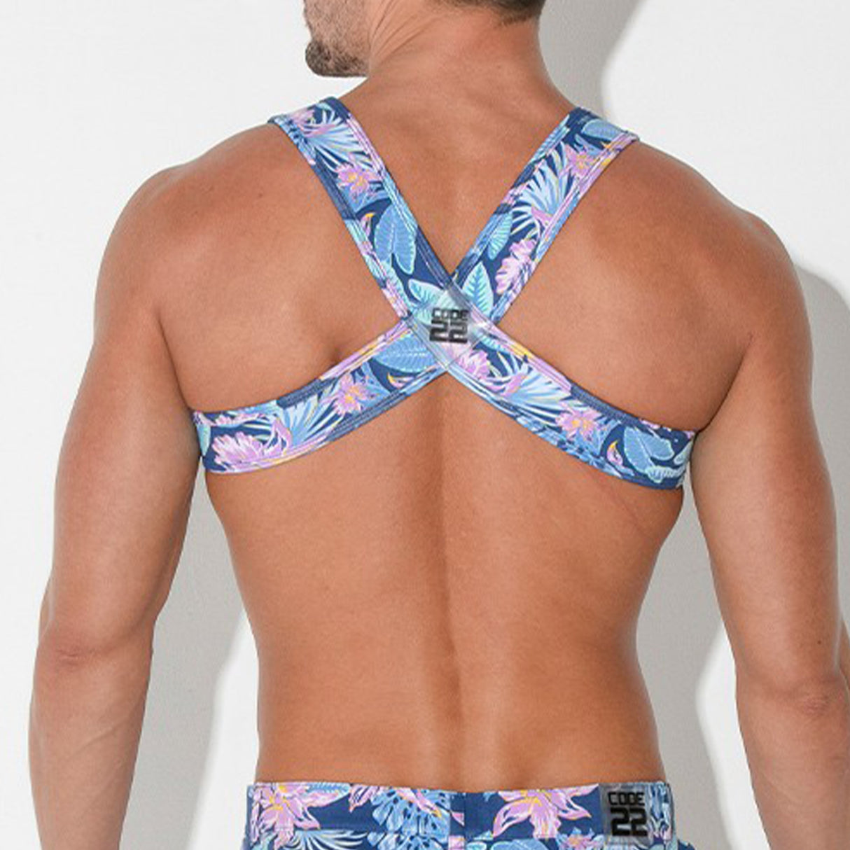 Code 22 Printed Harness Aqua