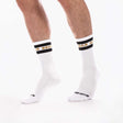 Barcode Berlin Fashion Half Socks Bear White Black