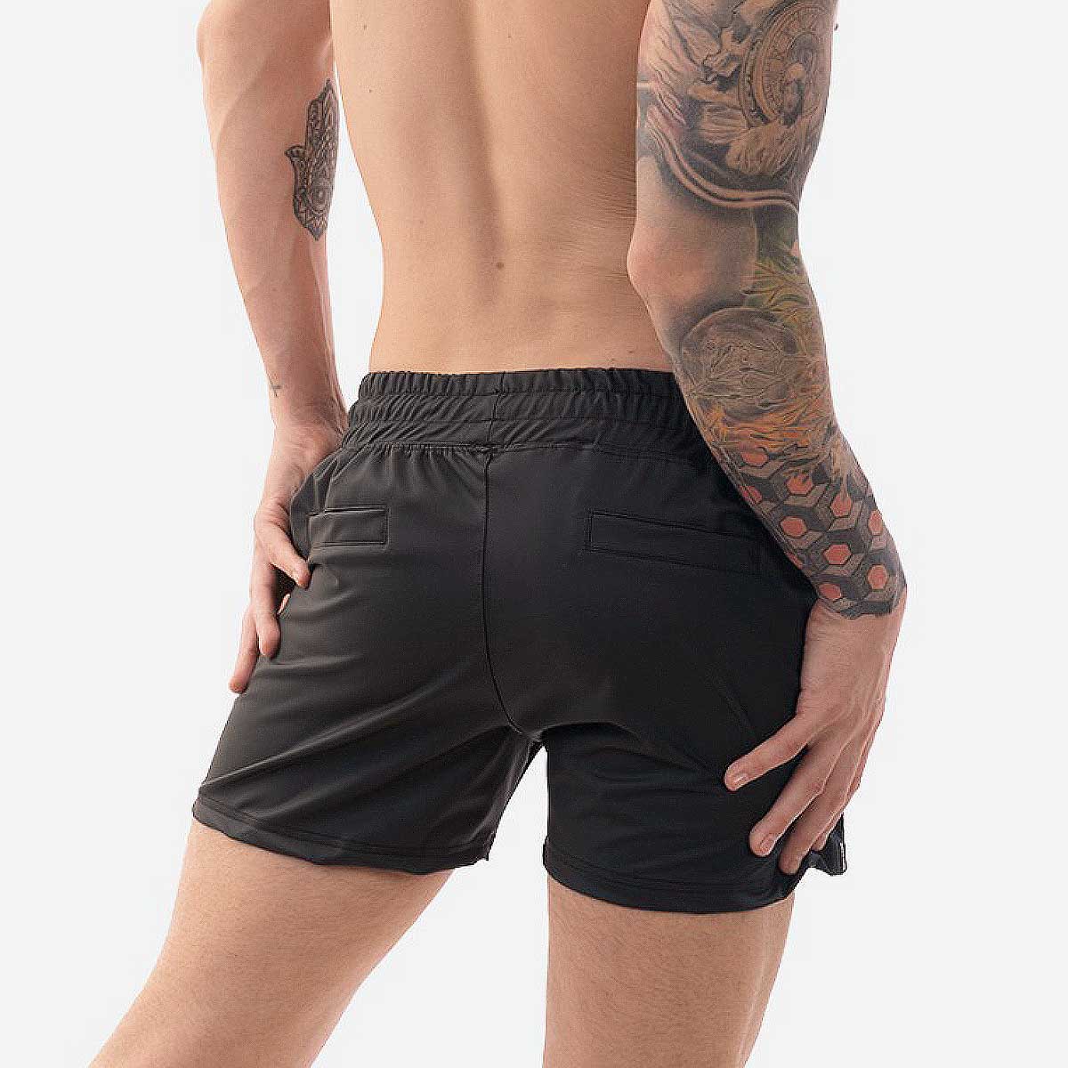 Barcode Berlin Fetish Short Zulu Black