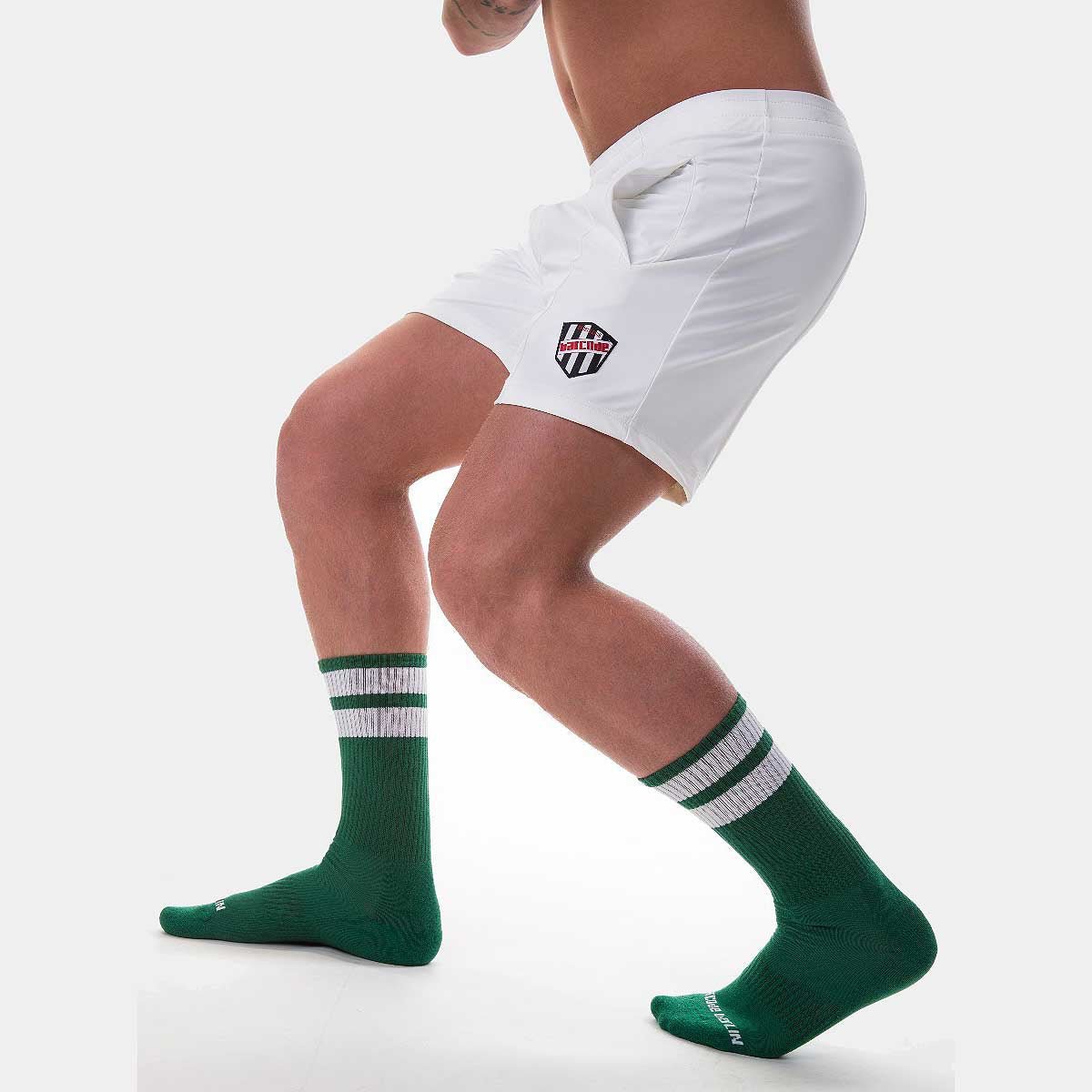 Barcode Berlin Gym Socks Army White