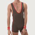 Barcode Berlin Singlet Allan Dark Army Red Black