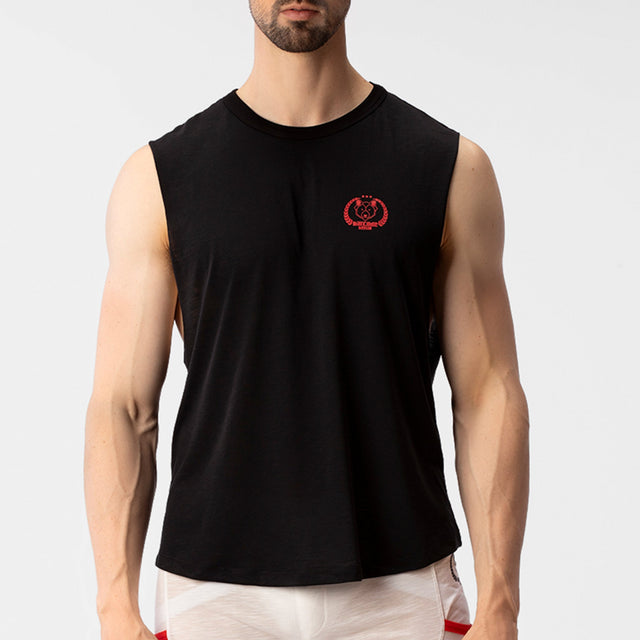 Barcode Berlin Tank Top Kamal Black