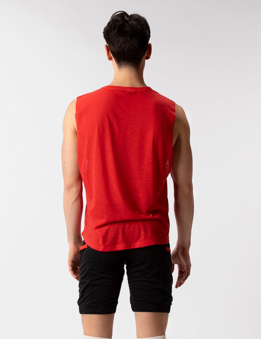 Barcode Berlin Tank Top Kamal Red - FETCH