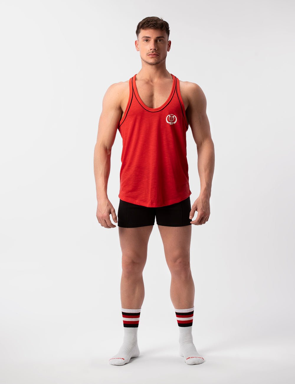 Barcode Berlin Tank Top Tirta Red - FETCH