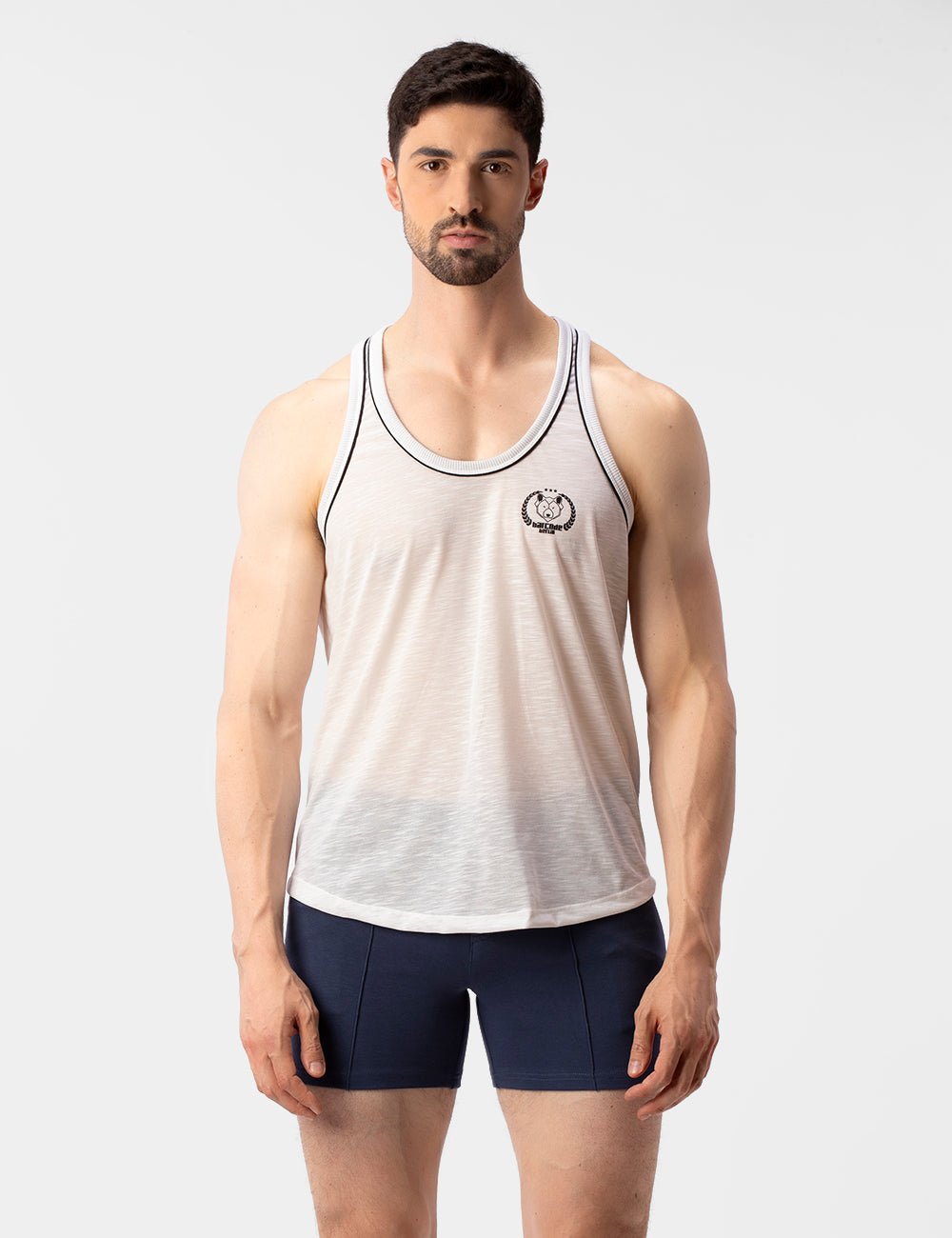 Barcode Berlin Tank Top Tirta White - FETCH