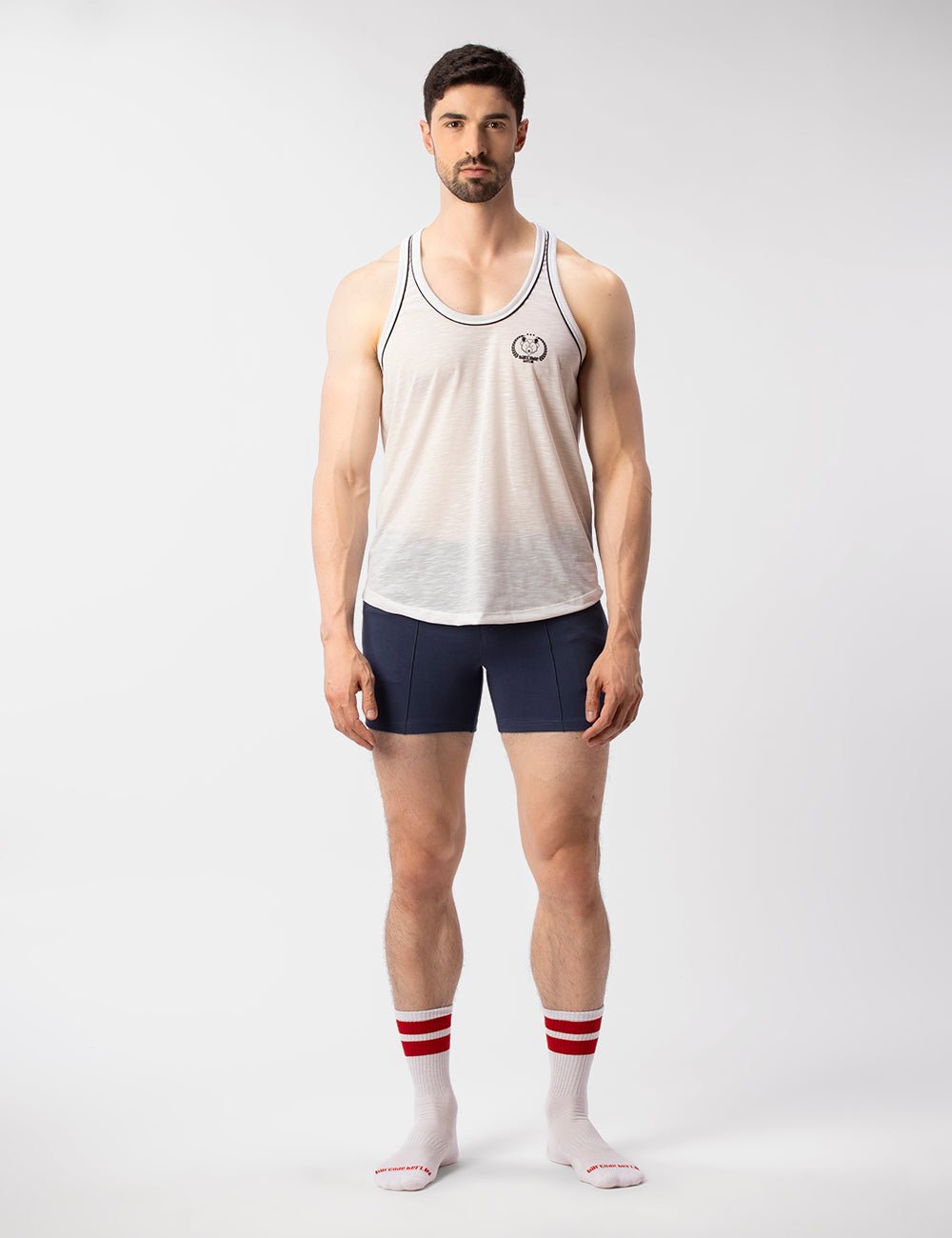 Barcode Berlin Tank Top Tirta White - FETCH