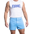 BIKE Coaches Short Light Blue